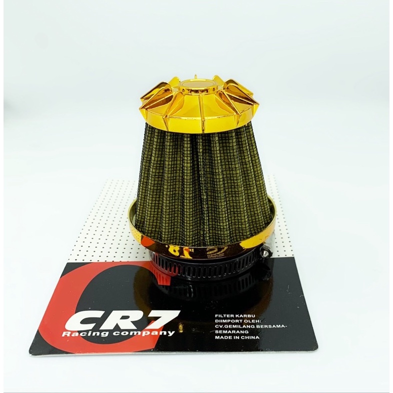 Saringan filter karbu mahkota jumbo / filter udara / tutup karburator variasi universal