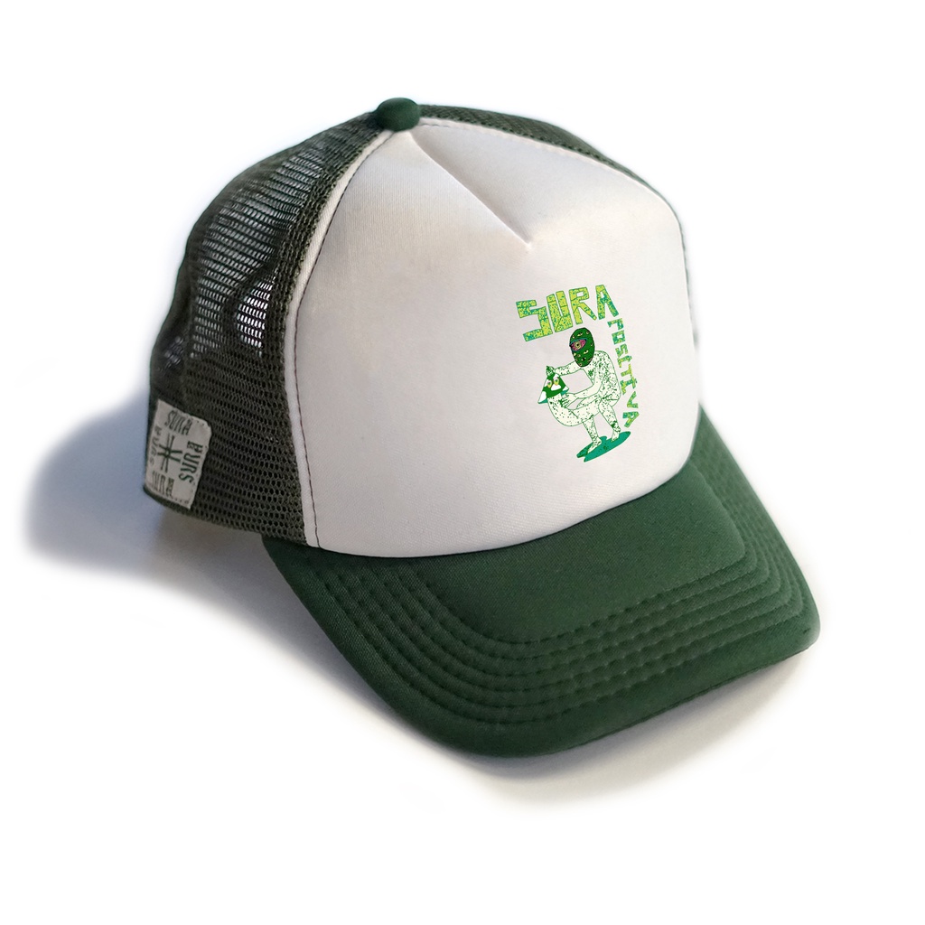 Sura Positiva - Trucker Hat (Berrys) Green White