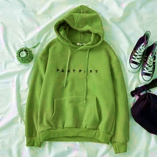 Sweater Hoodie Wanita Partpart Sweater Fleece Terlaris kekinian-6