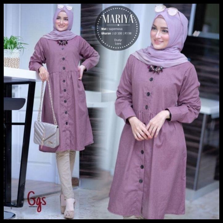 Atasan Wanita Mariya Tunik Baju Muslim Original