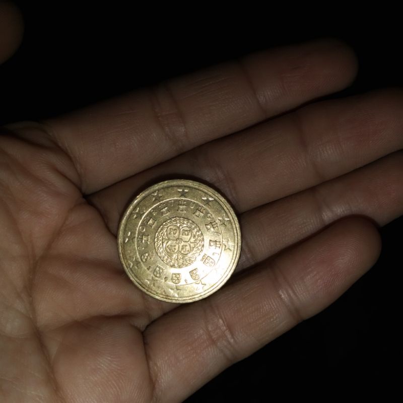 Uang Koin 50 Euro Cent