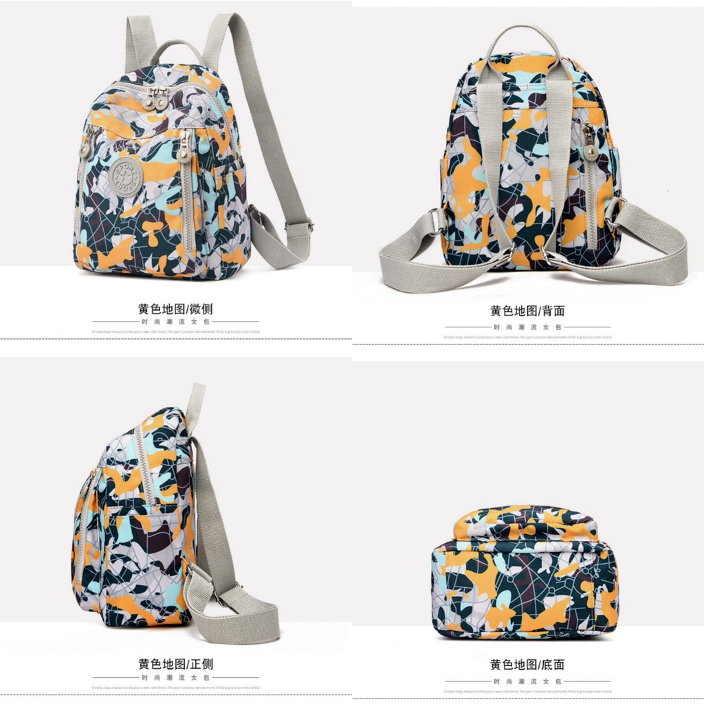 TAS RANSEL WANITA KOREA ANTI AIR AMANTRA TA456M4 IMPORT BACKPACK PUNGGUNG BRANDED SEKOLAH KULIAH KERJA GENDONG PREMIUM REMAJA CEWEK KEKINIAN