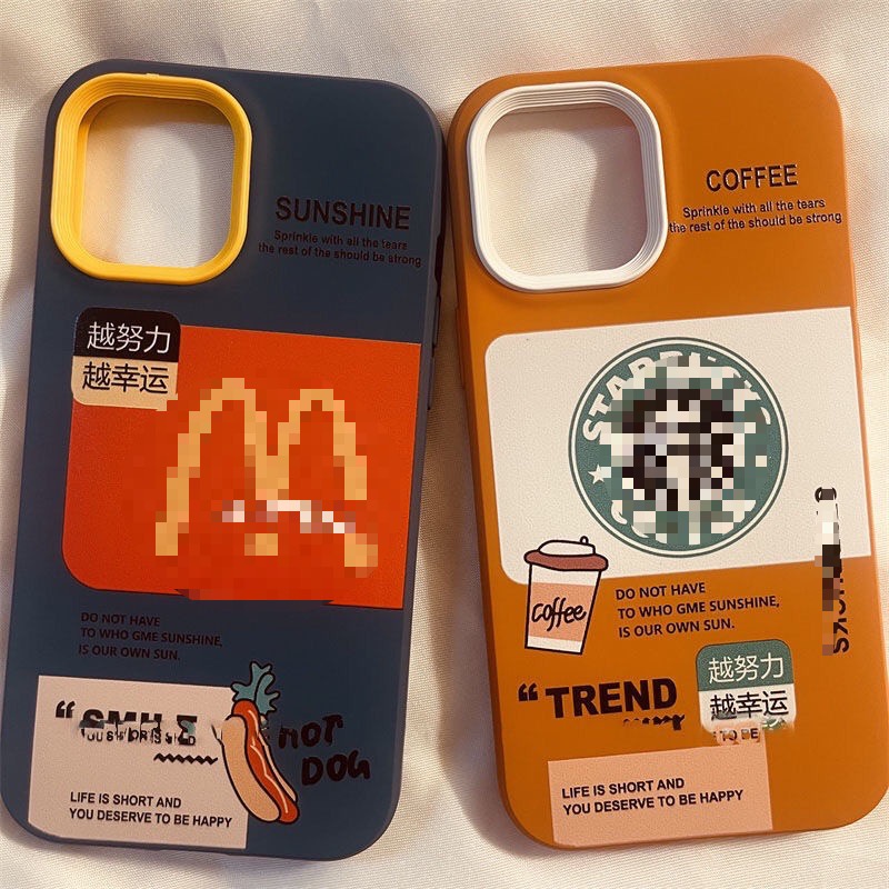 Soft Case Silikon Desain Makanan yummy Untuk iphone 7 8 Plus X Xs Xr 13 12 11 Pro Max