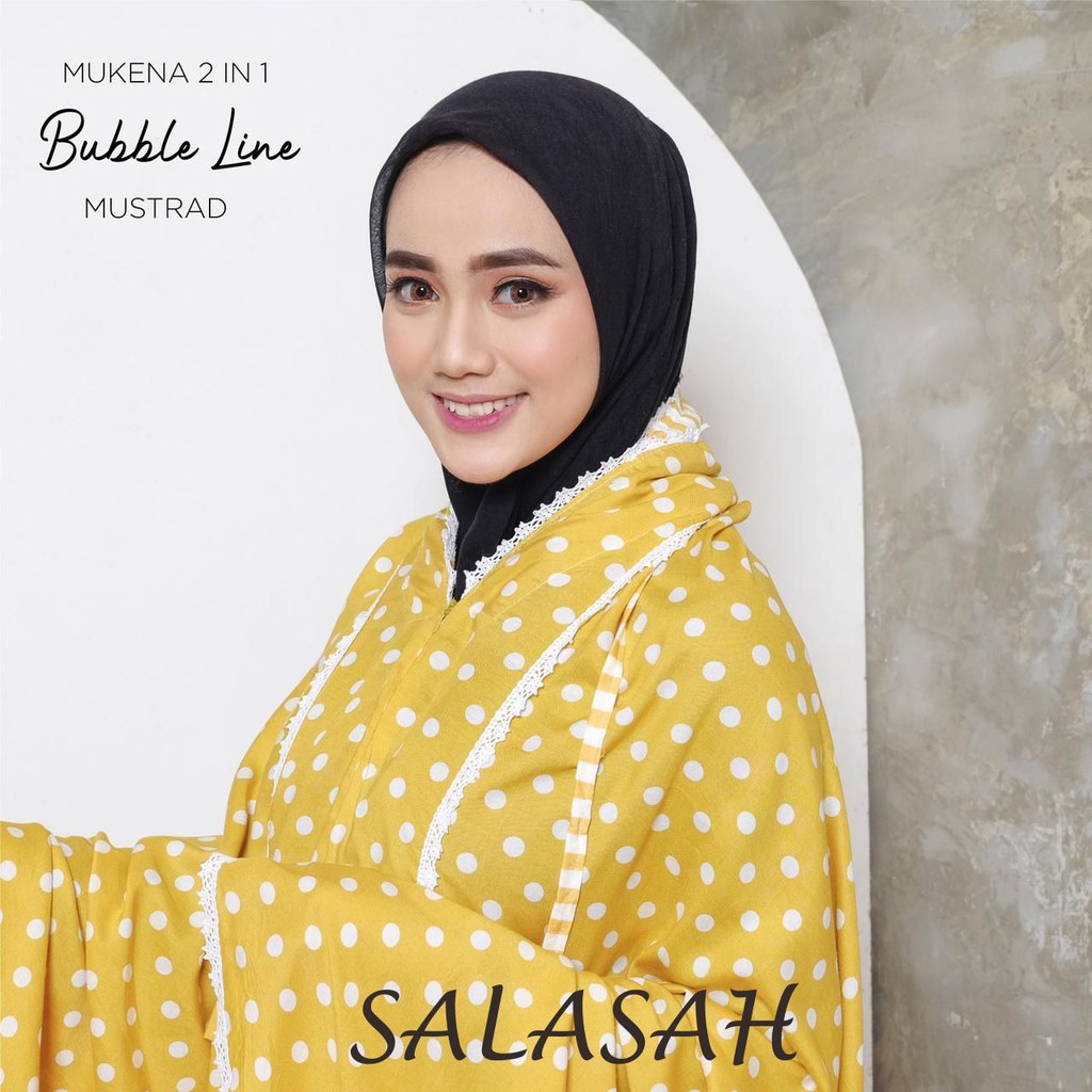 Mukena Polkadot Katun Rayon Premium Termurah 2022 Mukena Polkadot Dewasa Terbaru