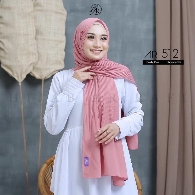 Pashmina Plisket Ar512 Arrafi