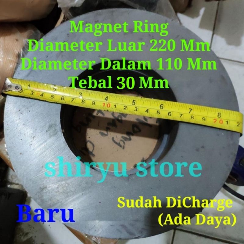 Magnet Magnit Ring Diameter 22Cm 22 Cm 220Mm 220 Mm Tebal 3 Cm Baru Magnet Speaker 15 - 18 Inch