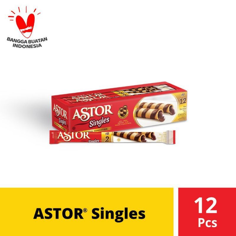 

Astor Singles Wafer Stick 1 Box 12pcs/216 gram