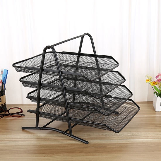 

Latte Rak Dokumen Besi 4 Susun Penyimpan Dokumen File Folder Kertas Multifungsi Serbaguna / Rak Dokumen Letter Tray 4 Susun / Paper Tray / Elevated Letter Tray 4 Susun / 4 Tier Document Tray, Shenar - Portablegrosirmurah