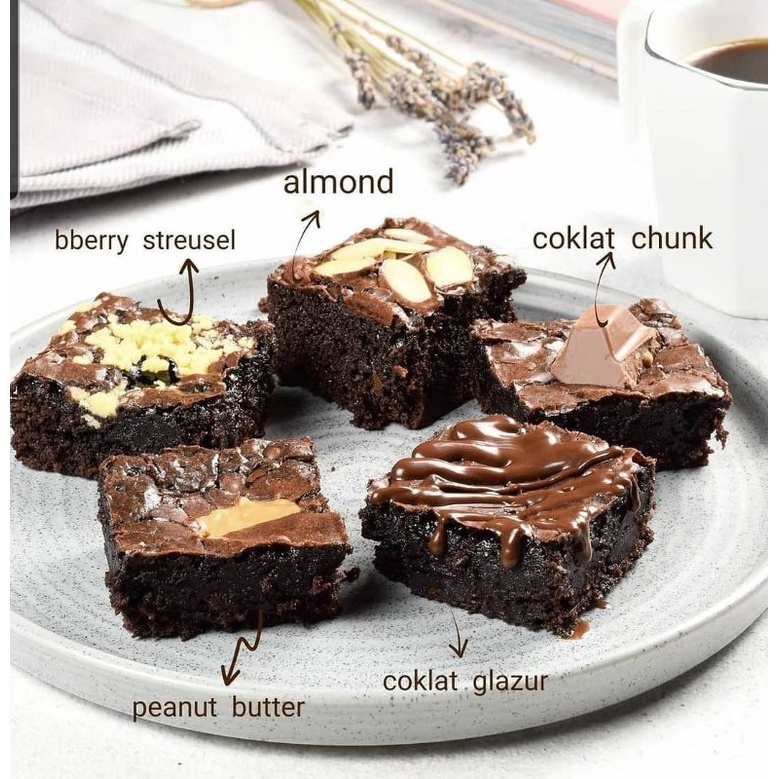 

Kyami Box Brownies sekat Besar, 25 slices