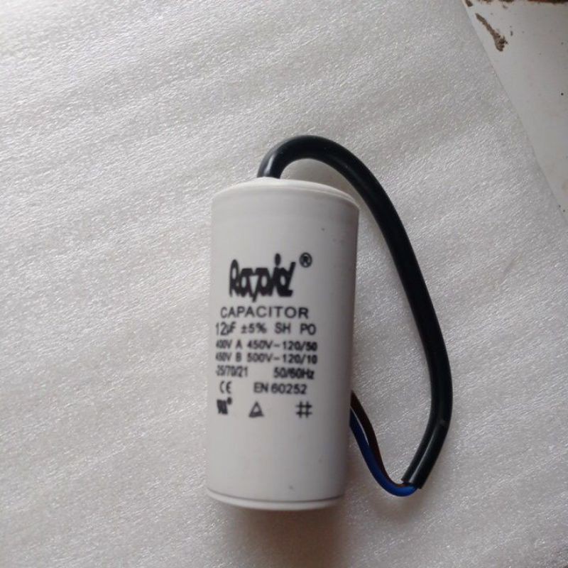 kapasitor  12 uF 400/450v