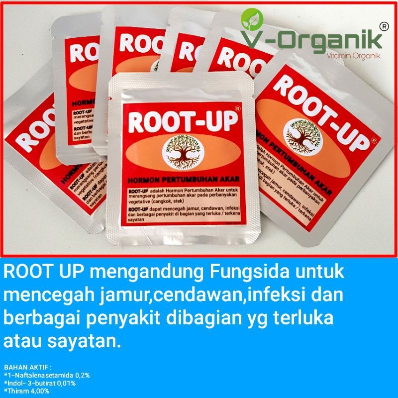 Root up hormon perangsang akar repacking 10 gram