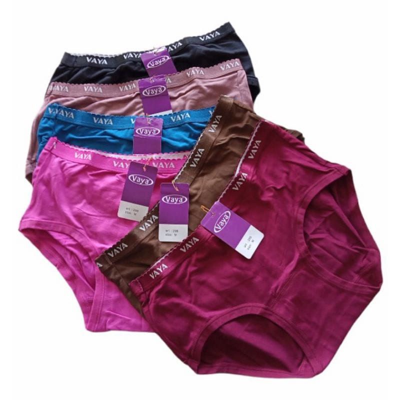 12pcs Celana Dalam Wanita Merek VAYA 298