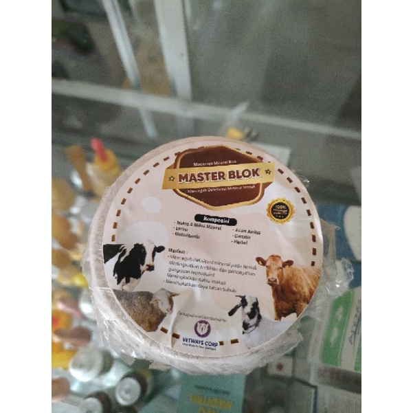 MINERAL BLOK MASTER BLOK ORIGINAL