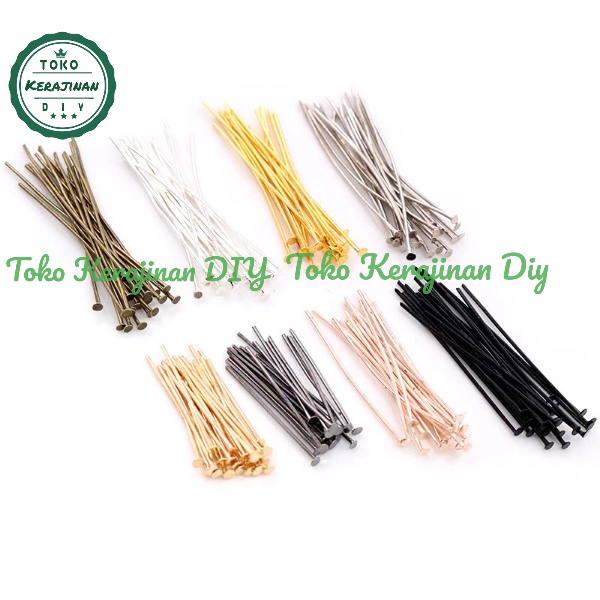 [ 140 pcs ] Headpin Paku T Paku Aksesoris