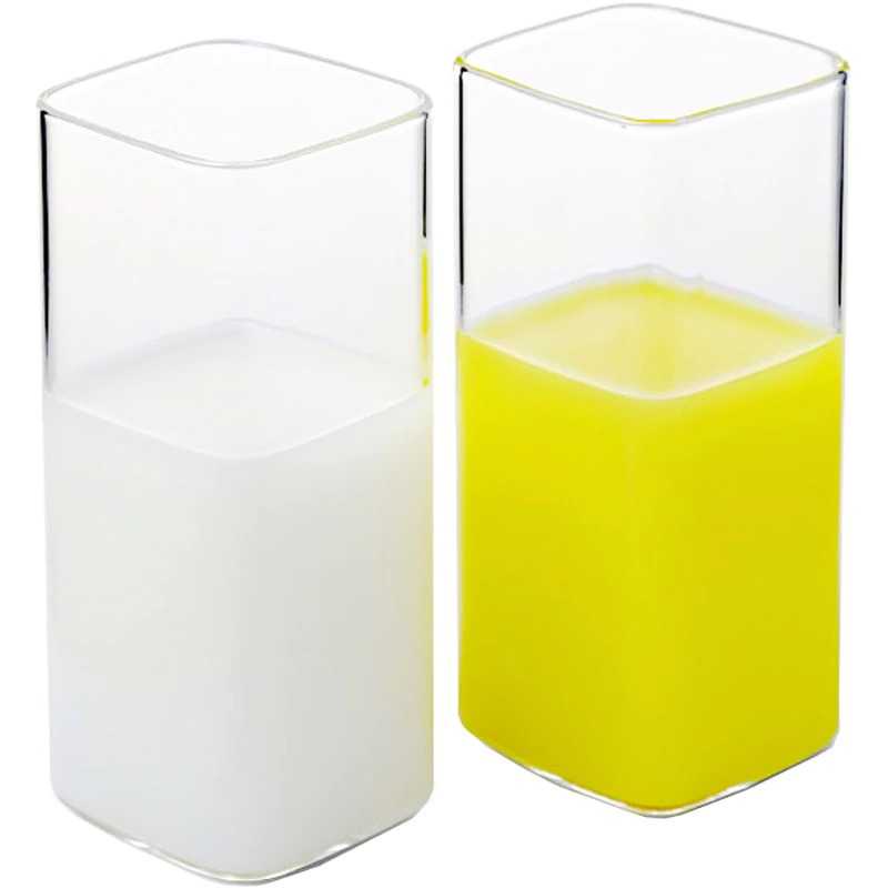 TD-DA One Two Cups Gelas Minuman Borosilicate Glass - KT006