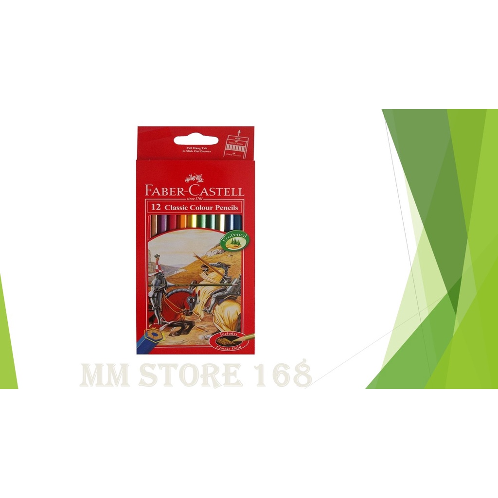 

Pensil Warna 12 Warna Merk Faber Castell Classic ( Isi 12 pcs )
