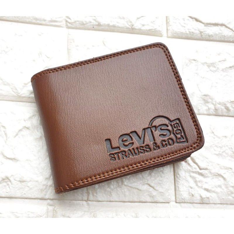 DOMPET KULIT PRIA LIPAT 2//DOMPET SEMI KULIT PRIA