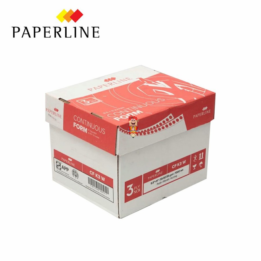 

ATK-Continous Form 9.5X11 inch 3 rangkap bagi 2 Sinar Dunia