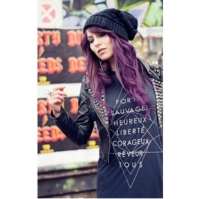 COLOR ME LILAC VIOLET hair color cream cat pewarna rambut