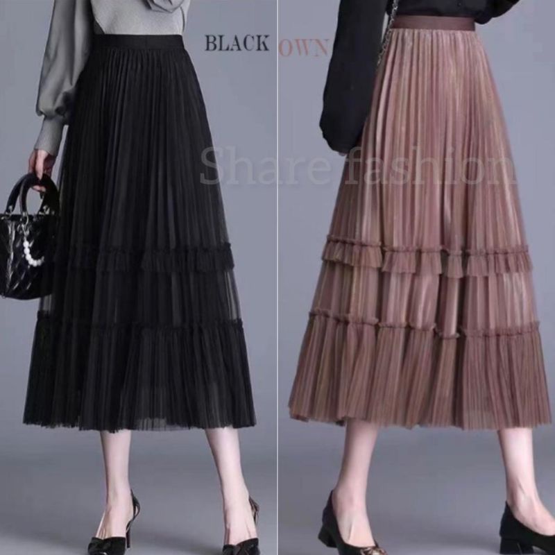 (Bisa COD) Rok bolak balik import | Rok tutu import