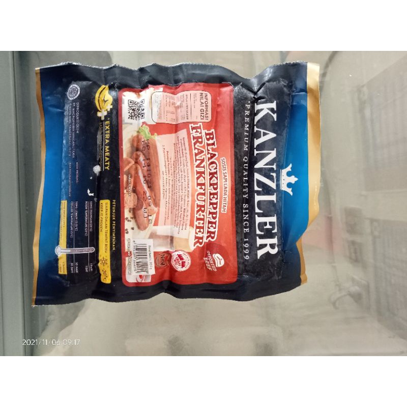 

kanzler blackpaper Frankfurter sosis