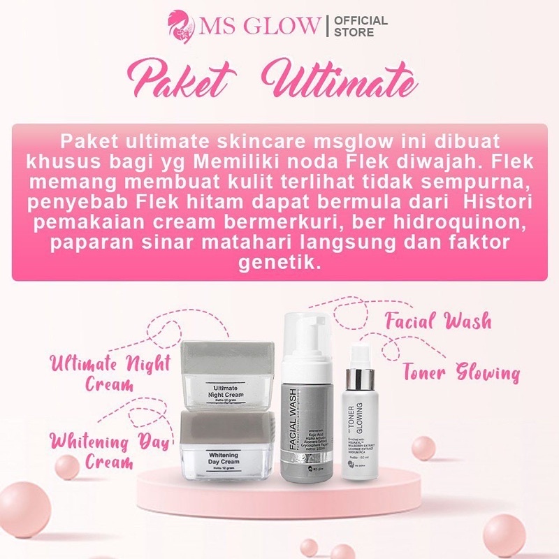 MS GLOW Paket Wajah-8