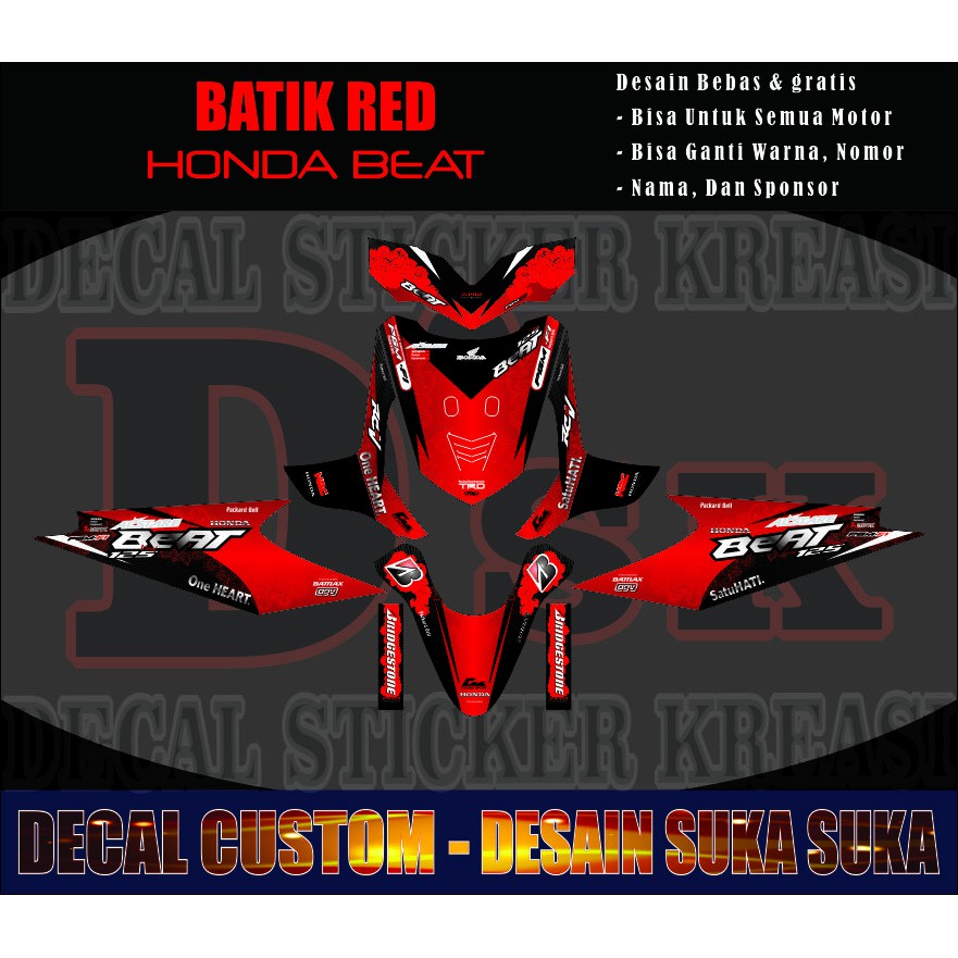 sticker motor beat karbu sticker honda beat karbu stiker decal beat karbu stiker beat karbu