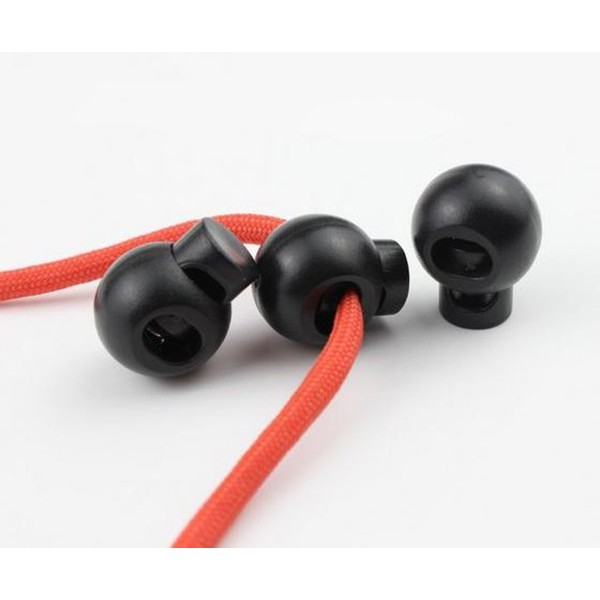 Langsung Order stopper tali tas stoper tali karet jaket cord lock tali serut Terlaris