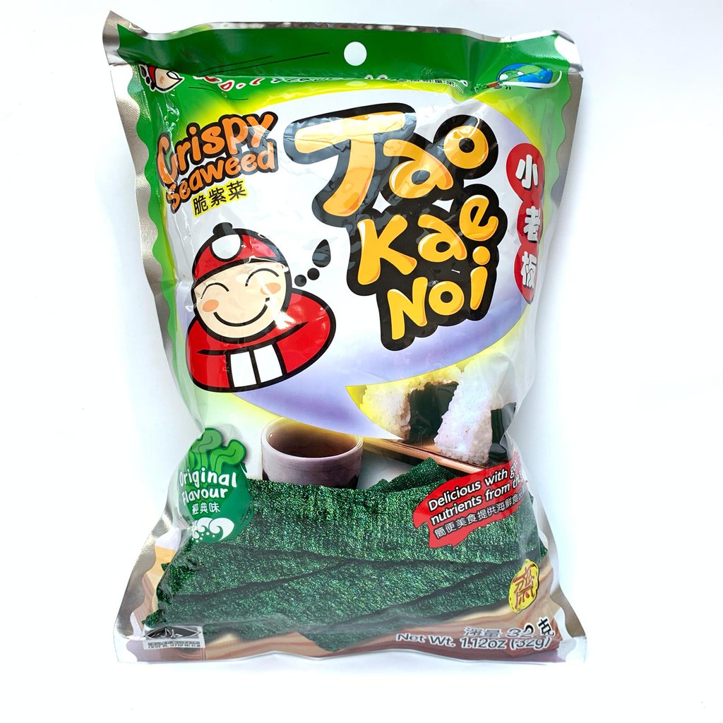 Tao Kae Noi Crispy Seaweed Snack Rumput Laut 32 Gr