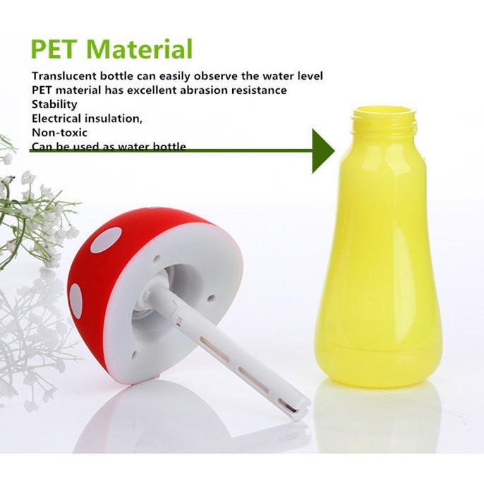 Mushroom Light Humidifier, Jamur humidifier pelembab ruangan alami!