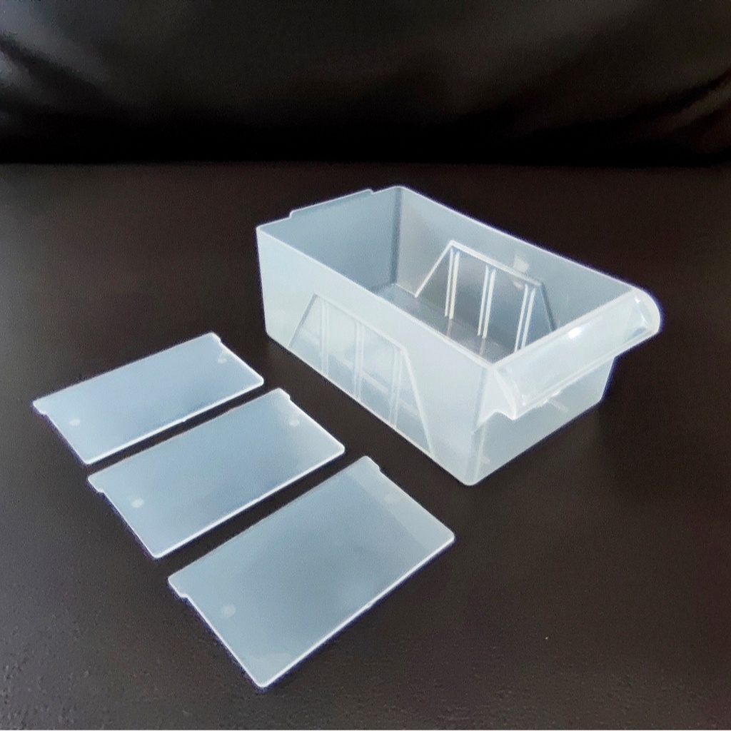 Laci Drawer Plastik Tempat Penyimpanan Serbaguna Toolset/Sparepart Elektro Tersedia 3 ukuran di Varian