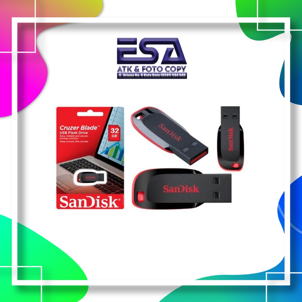 Flashdisk Sandisk Cruzer Blade 32GB