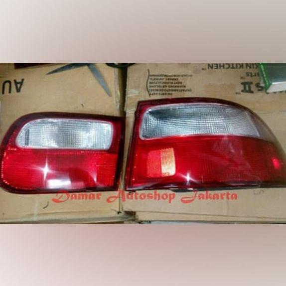Stop Lamp Stoplamp Honda Civic Estilo 1992 - 1995 Red Clear DEPO
