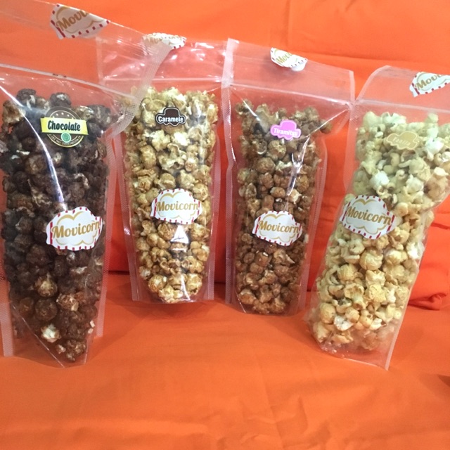 

popcorn coklat, vanila