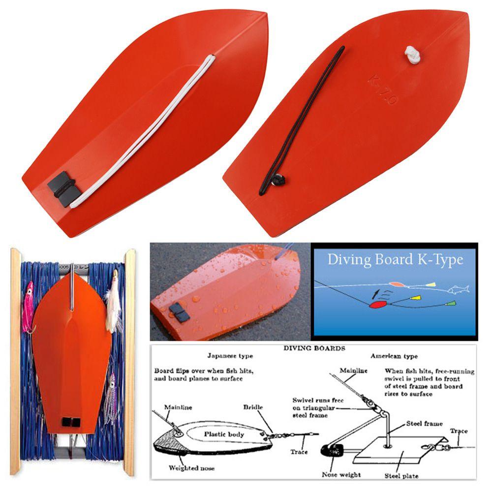 TOP Plan Fishing Diving Board Alat Troli Dalam Plastik Merah