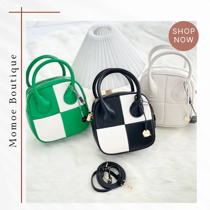 P260 Tas Selempang Pedro Panneled Mini Sling Bag
