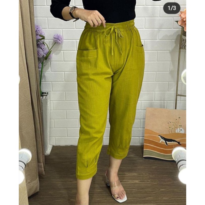 CELANA HAKIRA PANTS CRINKEL PREMIUM