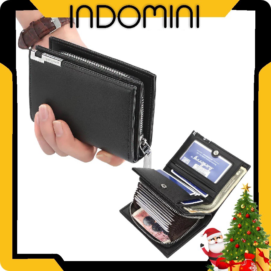 INDOMINI D025 DOMPET BAELLERRY ORIGINAL WANITA PRIA KULIT 