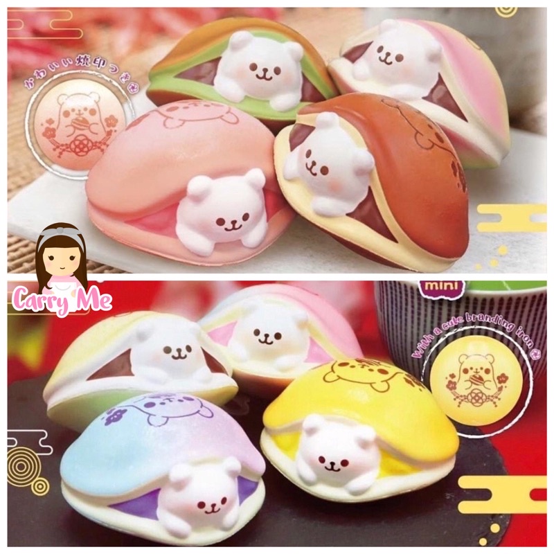 Promo New Cute Squishy Ibloom Mini Marmo Dorayaki Murah Best Seller Lisenced New Toys Mainan Anak Or