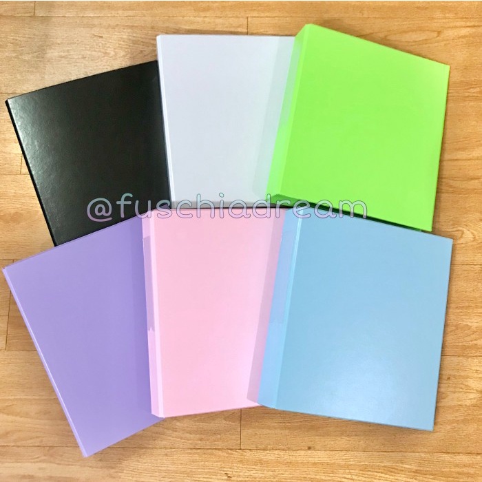 

READY Binder Only Ukuran A4 For Photocard Polaroid Postcard Poster KPOP - Putih DISKON