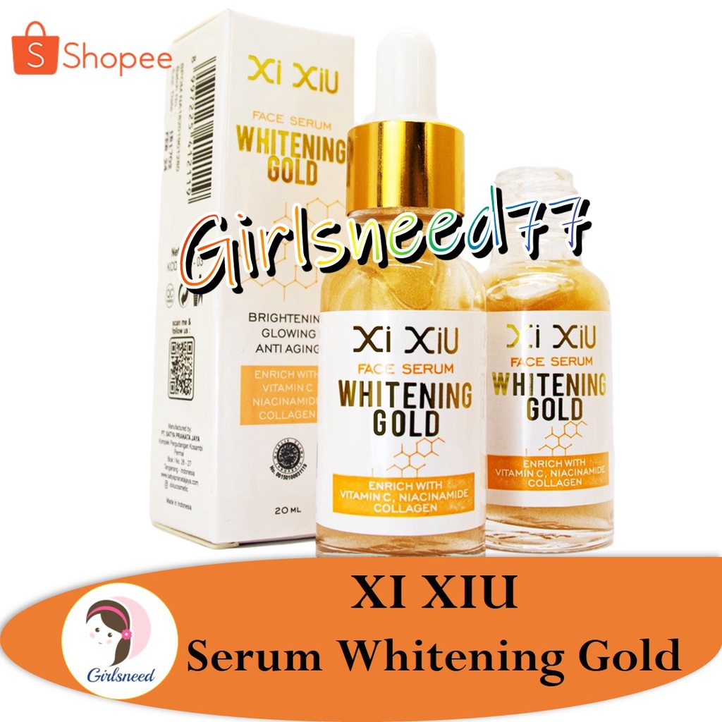 XI XIU Serum Whitening Gold GIRLSNEED77