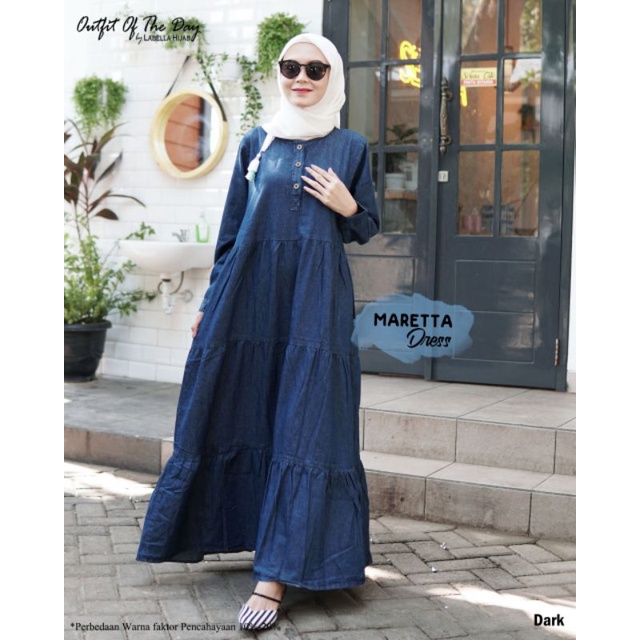 Maretta dress ori labella hijab outfit labella