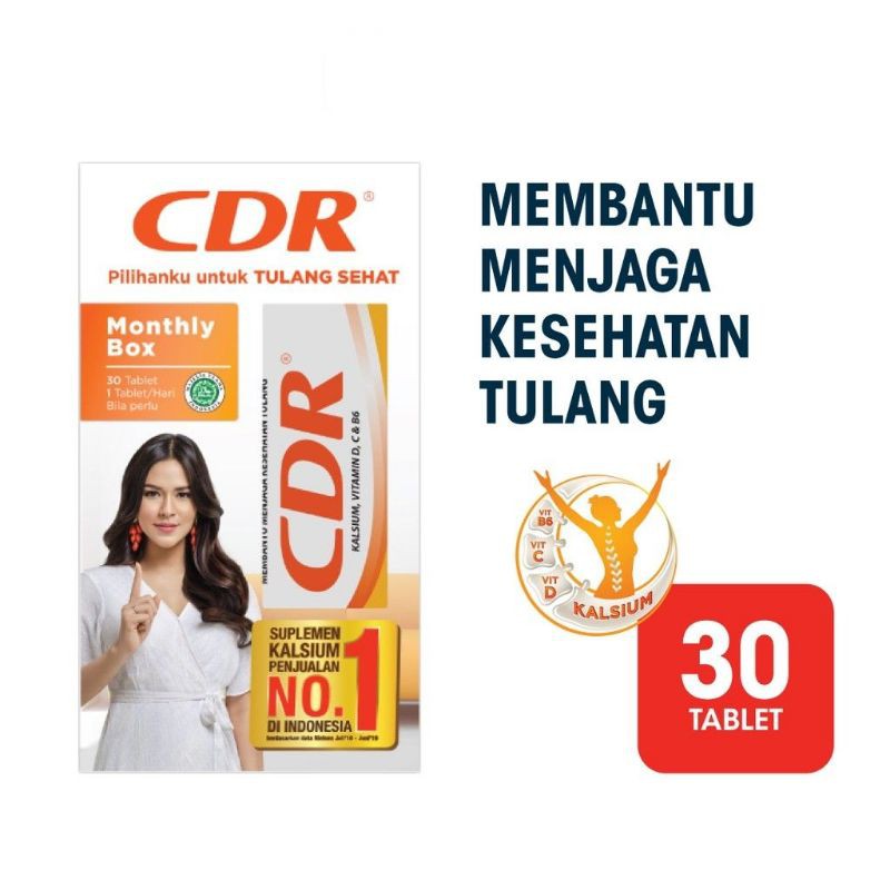 [TERMURAH!!] CDR Vitamin Kalsium D Redoxon Rasa Jeruk isi 15 Tab / 30 Tab / 45 Tab / 60 Tab