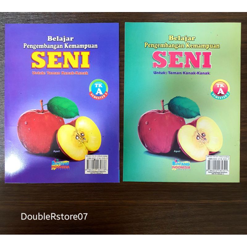 Download BUKU TK A BELAJAR PENGEMBANGAN KEMAMPUAN SENI SEMESTER 1 DAN 2