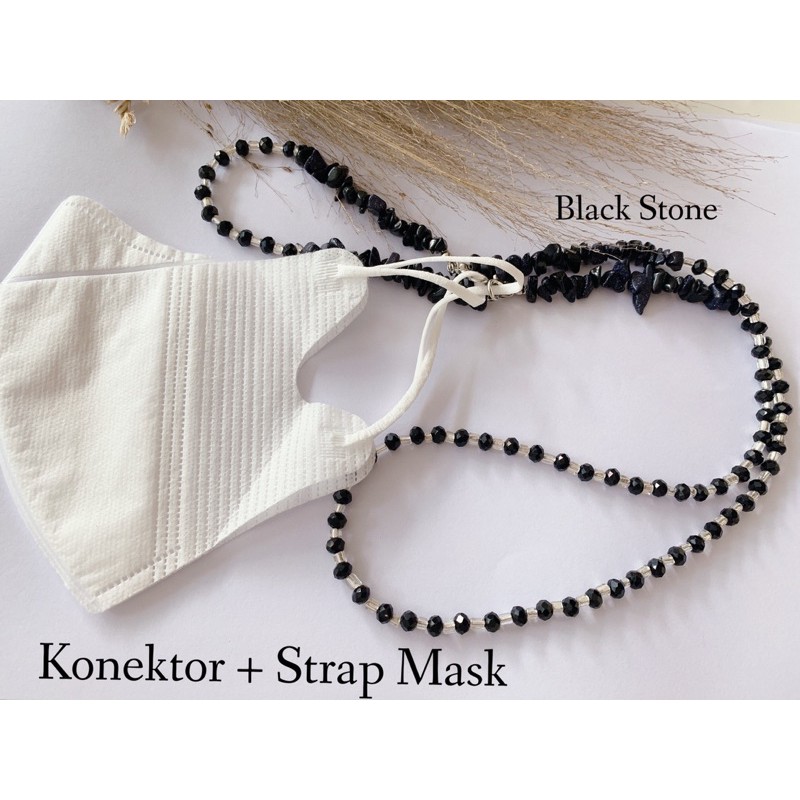 Konektor dan Strap 4in1 masker Nyambung /Lanyard tali dan konektor masker