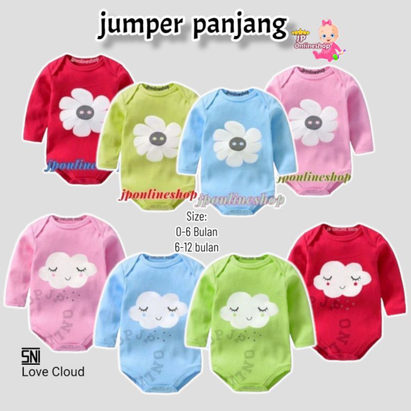 Jumper Panjang (( MOTIF)) Love Cloud