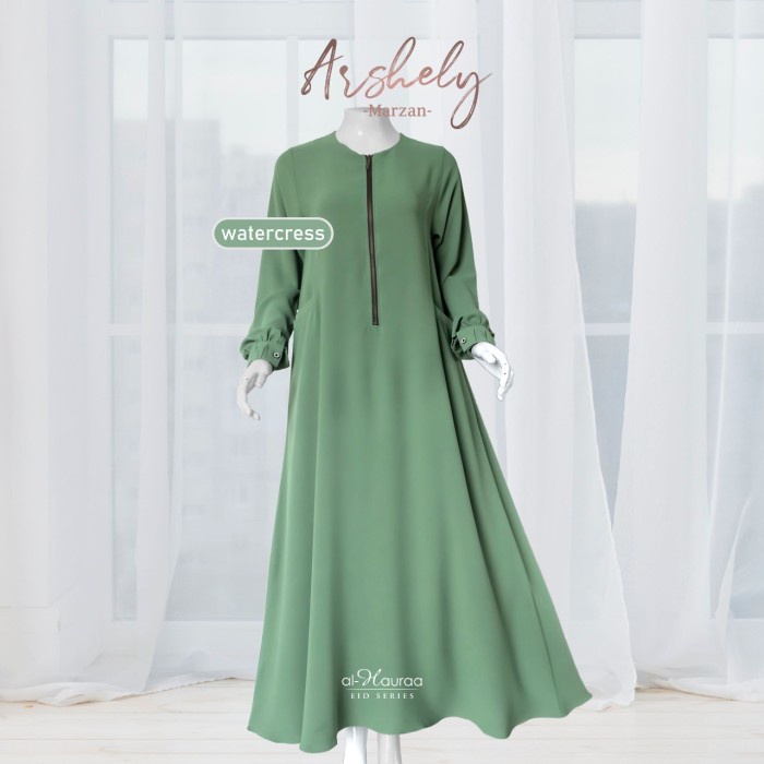 PREMIUM GAMIS ARSHELY MARZAN - WATERCRESS, L