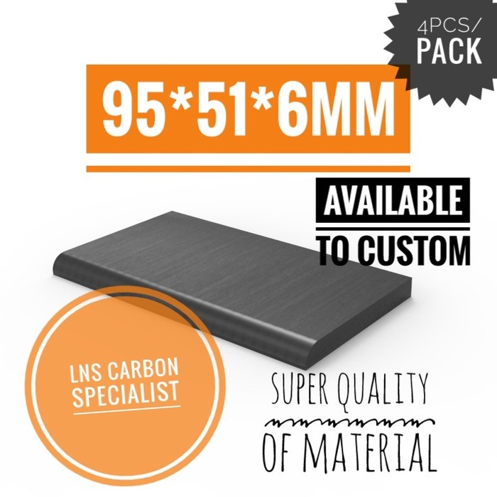 

carbon vane 95x51x6 isi 4pcs