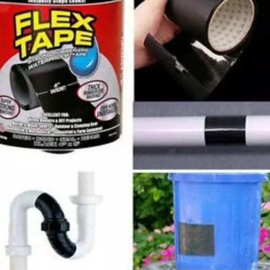 

*(Tren terbaru) FLEX TAPE 4" ISOLASI SUPER KUAT WATERPROOF .,.,