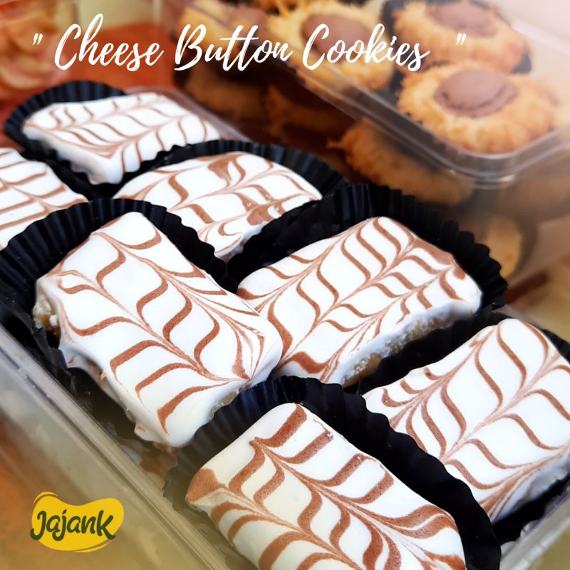 

CHEESE BUTTON COOKIES || KUE LEBARAN KUE KERING